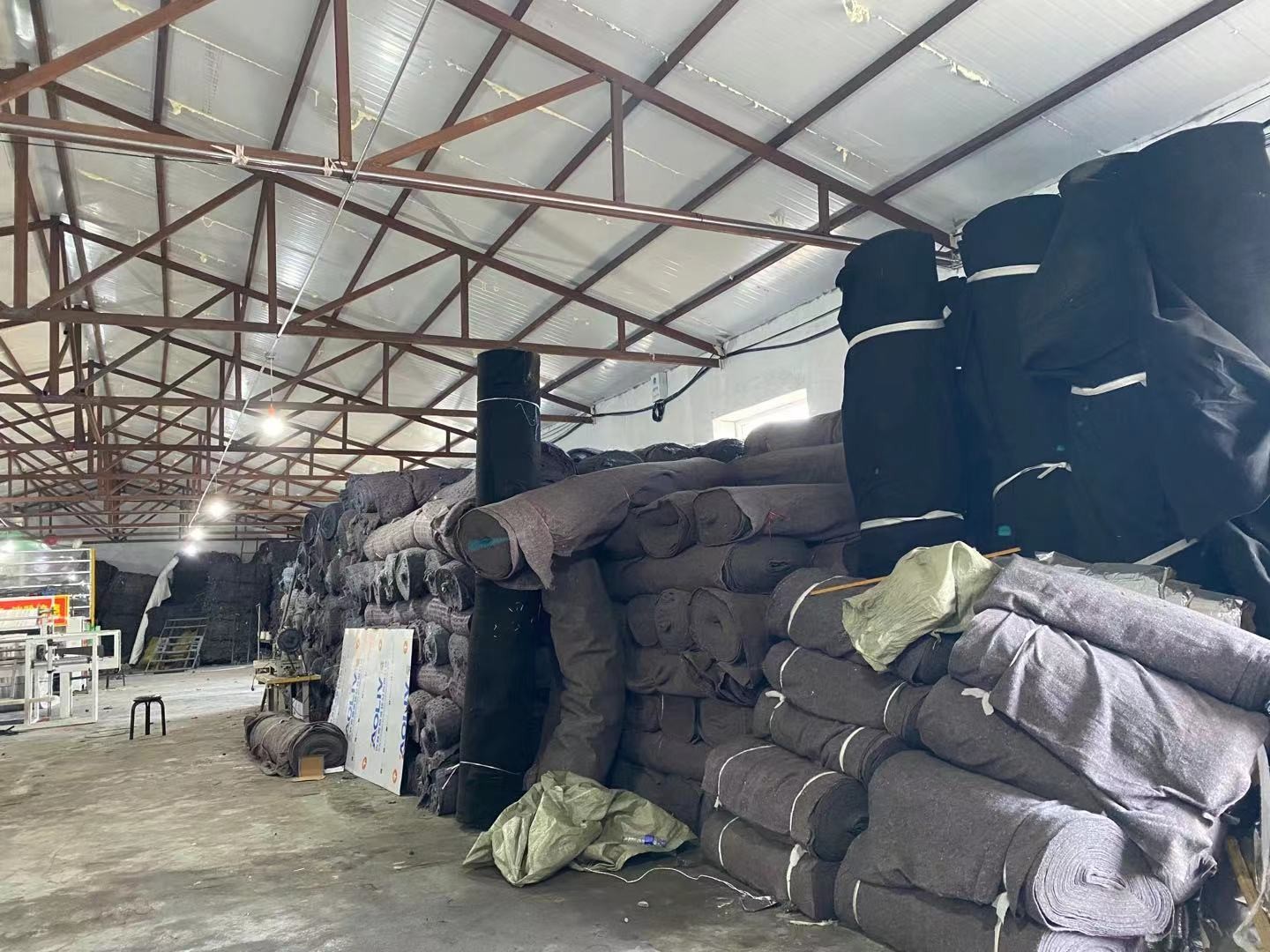 陽發(fā)大棚保溫被生產車間